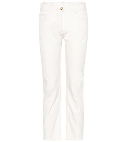 The Row Ashland Cropped Straight-leg Jeans