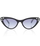 Valentino Embellished Cat-eye Sunglasses