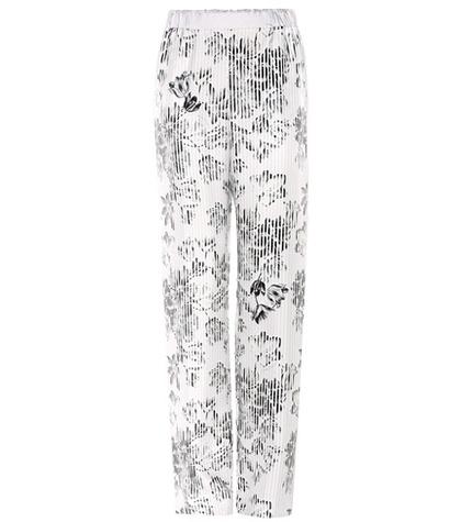 Isabel Marant Printed Silk Trousers