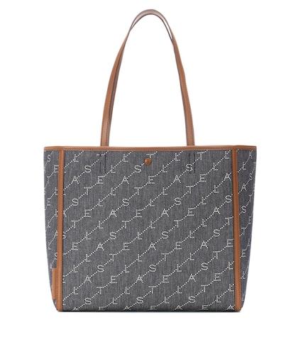 Stella Mccartney Monogram Medium Denim Tote