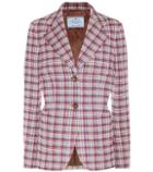 Valentino Plaid Blazer