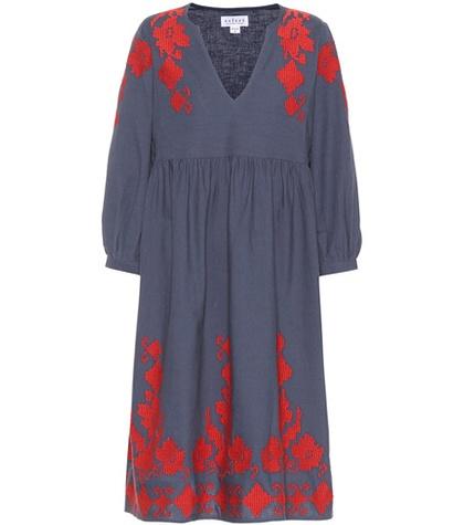 Velvet Jora Cotton And Linen Dress