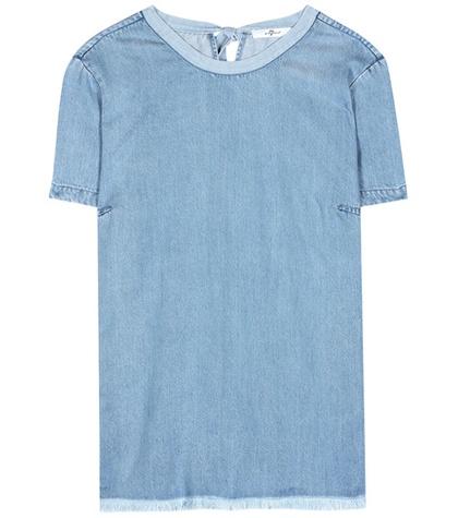 Chlo Flowing Denim Top