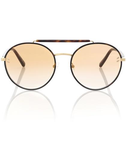 Off-white Round Sunglasses