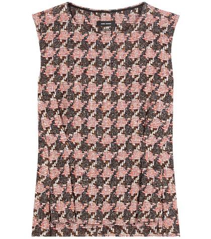Isabel Marant Joella Wool And Cotton-blend Top