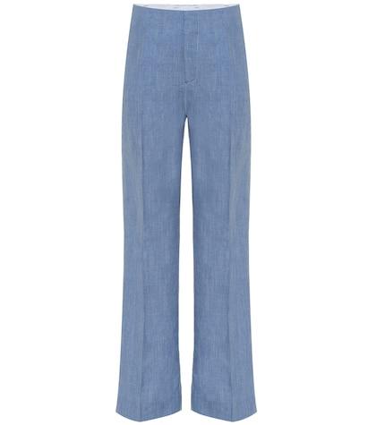 Joseph Kirk Linen, Wool And Silk Pants