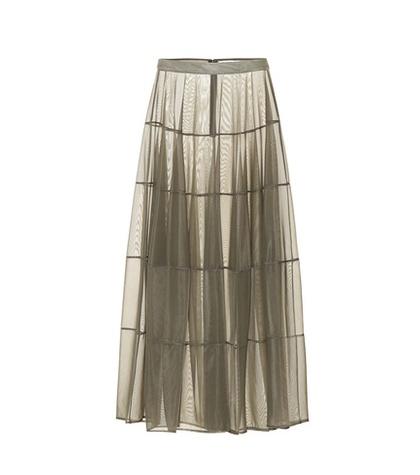 Jil Sander Mesh Midi Skirt