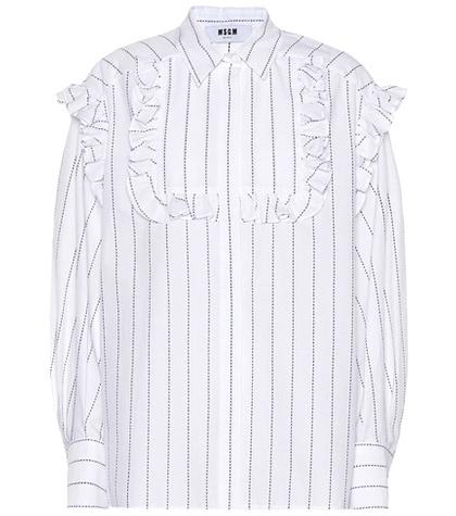A.p.c. Embroidered Cotton Shirt