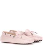 Tod's Heaven Laccetto Leather Loafers