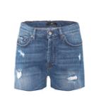 7 For All Mankind Mid-rise Denim Shorts
