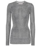 Christopher Kane Metallic Jersey Sweater
