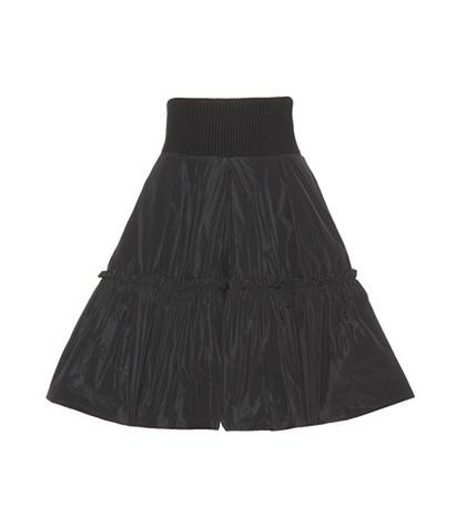 Moncler Gamme Rouge Taffeta Skirt