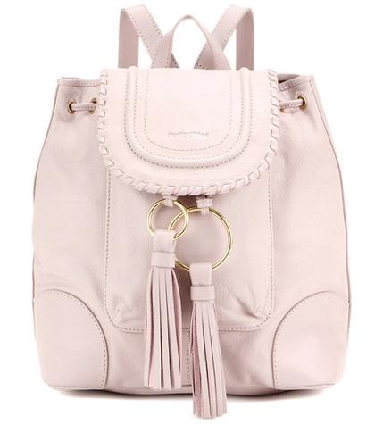 Bottega Veneta Polly Leather Backpack