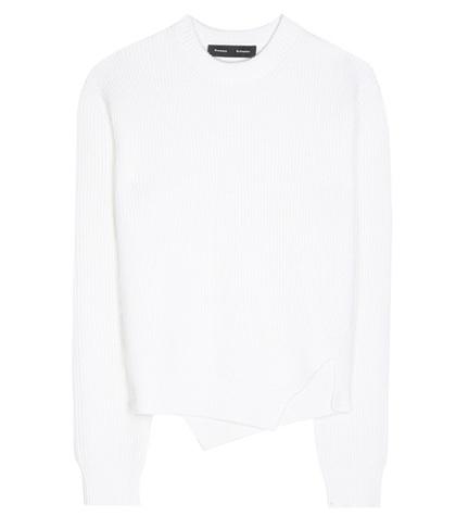 Vanessa Bruno Wool, Cotton And Cashmere Sweater