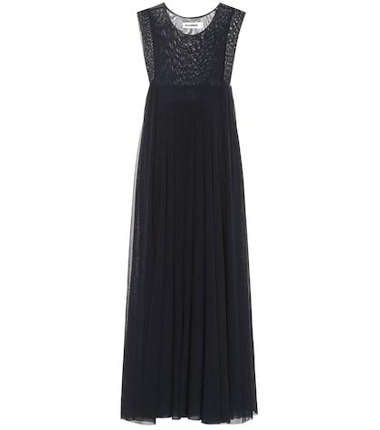 Jil Sander Tulle Maxi Dress