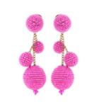 Roberto Cavalli Embellished Clip-on Earrings