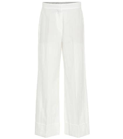 Brunello Cucinelli High-rise Wide-leg Pants