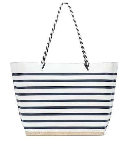 Gianvito Rossi Espadrille Large Suede Tote