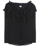 Opening Ceremony Mercer Silk Off-the-shoulder Blouse