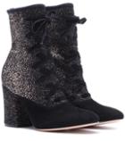 Gianvito Rossi Danis Lace-up Ankle Boots