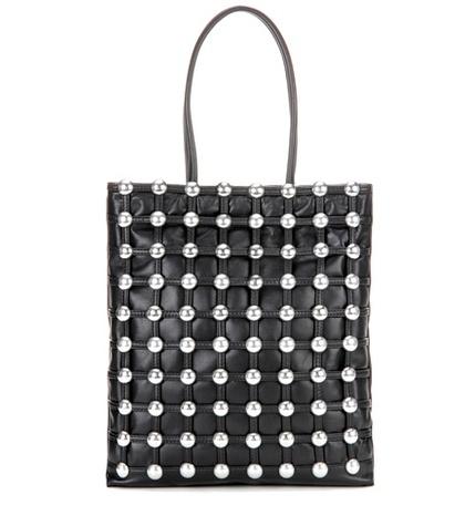 Alexander Wang Stud Cage Leather Shopper