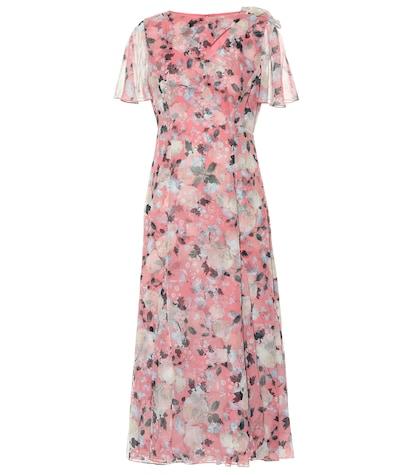 Erdem Kirstie Floral Silk-voile Dress