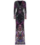 Roberto Cavalli Printed Maxi Dress