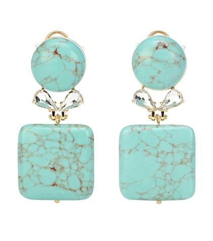 Lele Sadoughi Stone Starlet Earrings