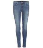 J Brand Low-rise Cropped Skinny Jeans