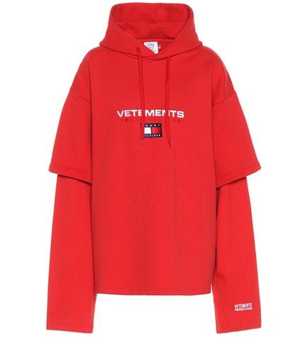 Vetements X Tommy Hilfiger Cotton-blend Sweatshirt