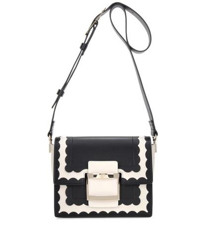 Roger Vivier Mini Viv' Leather Shoulder Bag