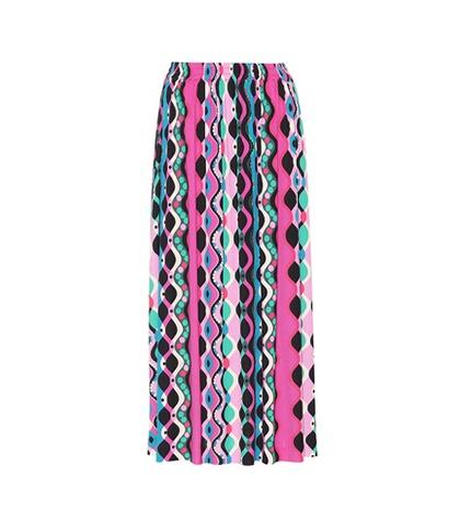 Emilio Pucci Printed Midi Skirt