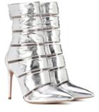 Marc Jacobs Sommer Metallic Leather Ankle Boots