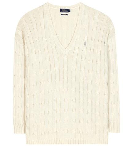 Polo Ralph Lauren Cotton Cable-knit Sweater