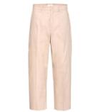 Chlo Cotton-blend Cropped Trousers