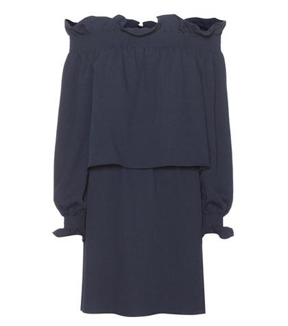 Diane Von Furstenberg Georgie Off-the-shoulder Dress