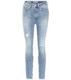 Helmut Lang High-waisted Skinny Jeans