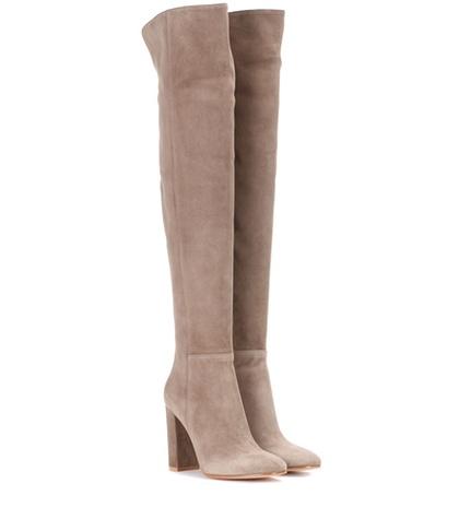 Gianvito Rossi Over-the-knee Suede Boots