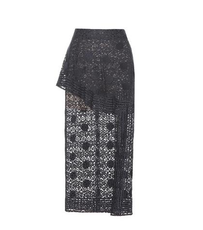 Stella Mccartney Cotton Lace Skirt