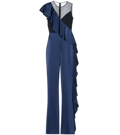 Diane Von Furstenberg Satin Jumpsuit