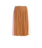 Plan C Pleated Midi Skirt