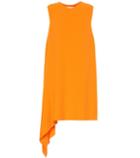 Oscar De La Renta Wool-blend Crêpe Dress