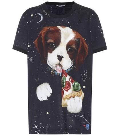 Dolce & Gabbana Printed Cotton T-shirt