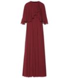 Valentino Silk-georgette Gown