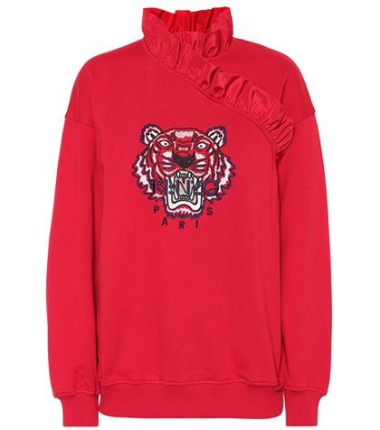 Polo Ralph Lauren Tiger Embroidered Cotton Sweatshirt
