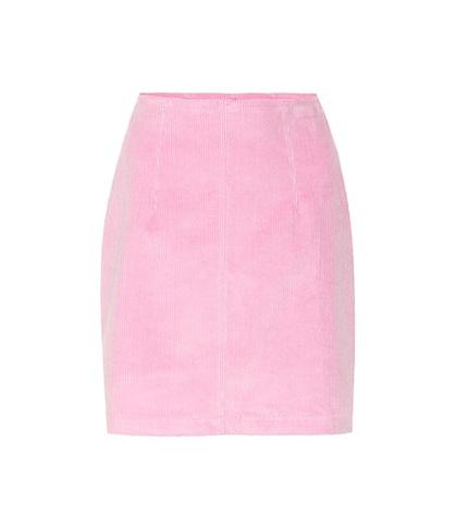 Staud Phoebe Corduroy Miniskirt