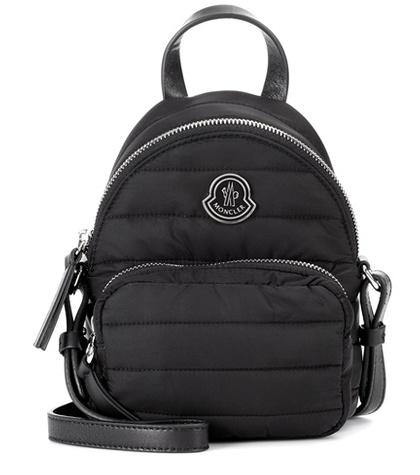 Moncler Leather-trimmed Shoulder Bag