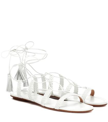 Grlfrnd Stromboli Leather Sandals