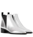 Acne Studios Jensen Metallic Leather Ankle Boots