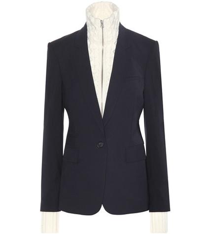 Veronica Beard Classic Dickey Virgin Wool Jacket
